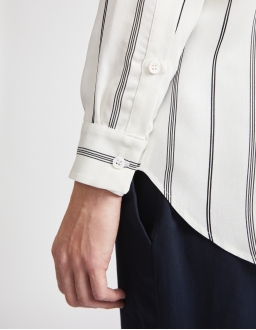 Chemise Asymétrique Femme "Edition Limitée coton/soie"