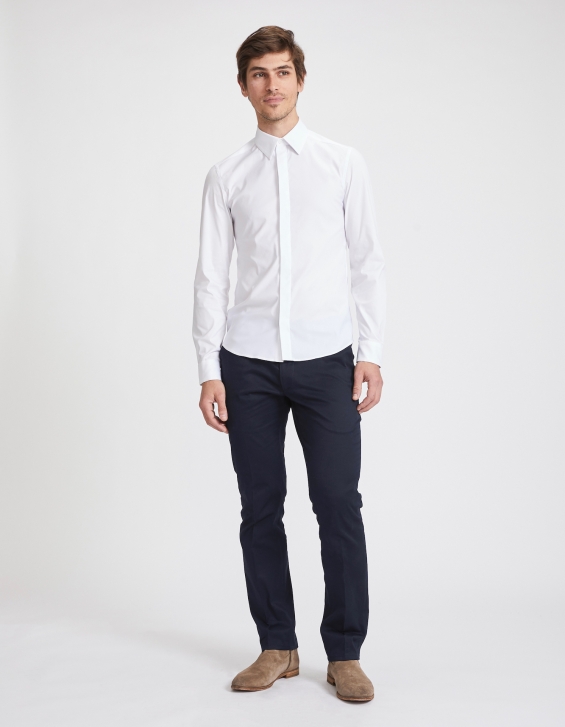Chemise Homme - SLIM FIT - Blanche Chemise Homme - SLIM FIT - Blanche