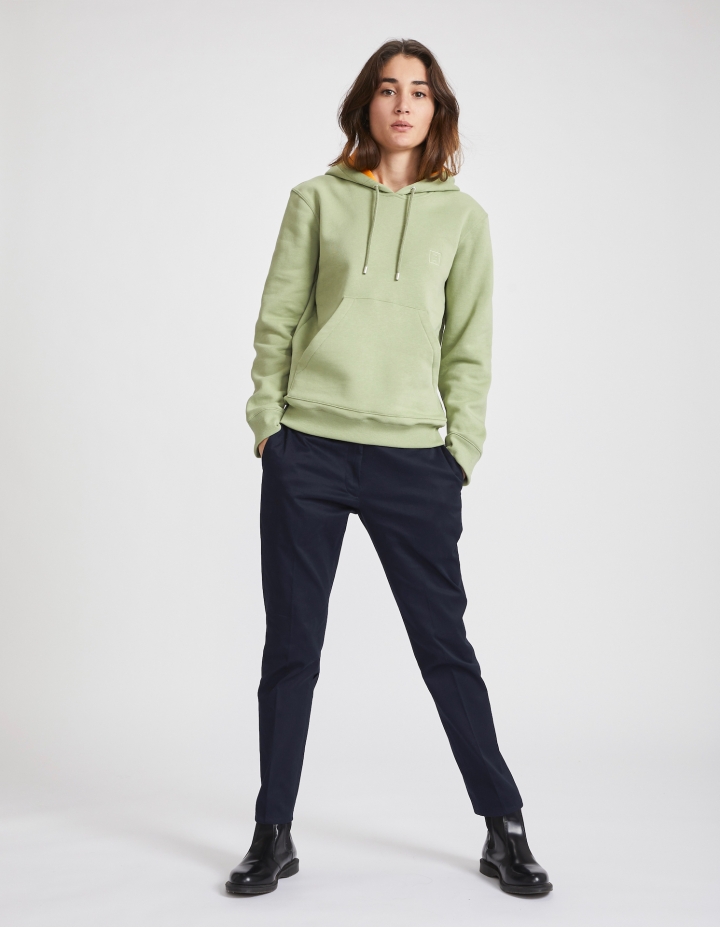 Hoody Femme - Vert Kaki - Coton BIO