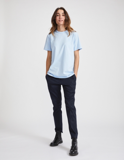 T-Shirt Col Rond Femme -...