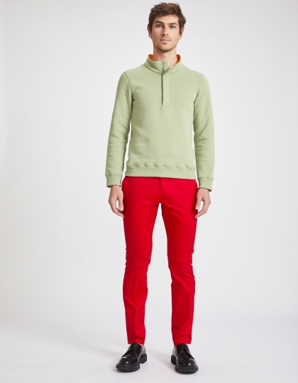 Pantalon Chino Homme - Rouge