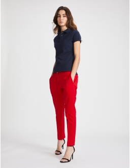 Pantalon Chino Femme - Rouge