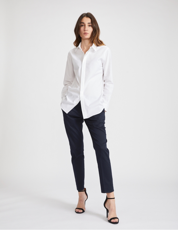 Chemise Regular Femme - Blanche