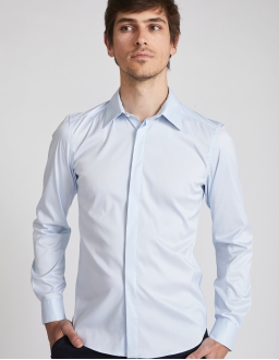 Chemise Homme - SLIM FIT - Bleu Ciel