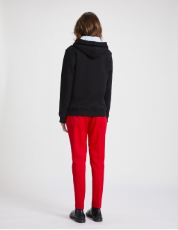 Hoody Femme - Noir - Coton BIO