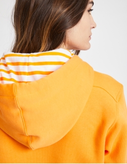 Hoody Femme - Orange - Coton BIO